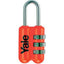 LUCCHETTO A COMBINAZIONE YP2 YALE ACCIAIO VERNICIATO ARCO CROMATO MM 23