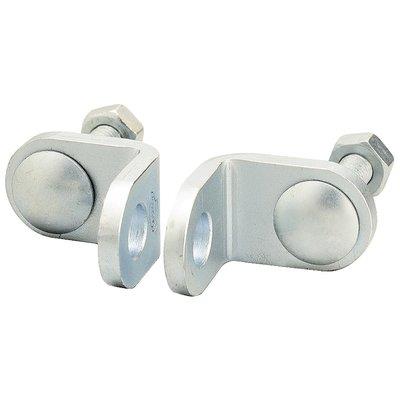 OCCHIOLI FISSI CANCELLO ASSA ABLOY ZINCATI VITE MM 75 REGOLAZ. MM 26 CF=PZ 2 Immagine principale del prodotto
