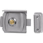 SERRATURA CANCELLO APPLICARE ELETTRICA V9083 VIRO C.TONDO FISSO+ SCR E.50 A 80 MM DX/SX