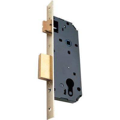 SERRATURA LEGNO INFILARE 7435 VIRO B.Q OTTONATO F.MM 22 F.SAGOM M2+SCR+Q8 E.MM 60 Immagine principale del prodotto