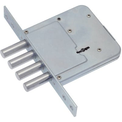 SERRATURA METALLO INFILARE 454 SAB B.Q ZINC F.MM 25 DM M4 H.CM 110 E.MM 60