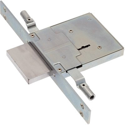 SERRATURA METALLO INFILARE 450/3M SAB B.Q ZINC F.MM 25 DM M4 TRIPL H.MM 90 E.MM 70 Immagine principale del prodotto