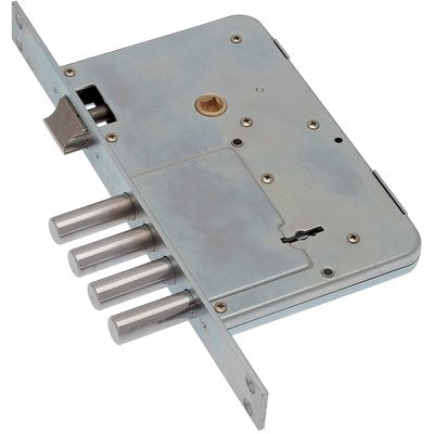 SERRATURA METALLO INFILARE 654/2 SAB B.Q ZINC F.MM 25 DM M4+SCR E.MM 60 Immagine principale del prodotto