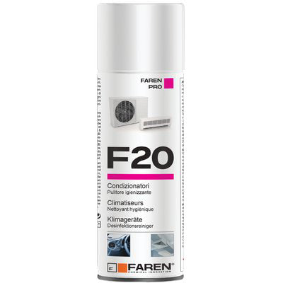 IGIENIZZANTE CLIMATIZZATORI SPRAY F20 FAREN ML 400 Immagine principale del prodotto
