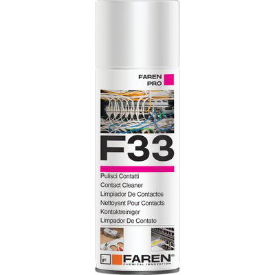 DISOSSIDANTE CONTATTI ELETTRICI SPRAY F33 FAREN ML 400 Immagine principale del prodotto