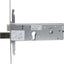 SERRATURA METALLO INFILARE 96312 ISEO B.Q ZINC F.MM 22 F.SAG.TRIP+SCR+Q8 H.MM 64 E.MM 90