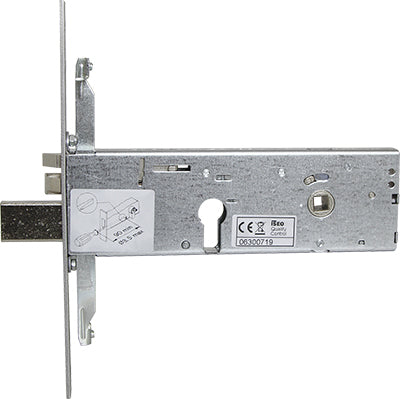 SERRATURA METALLO INFILARE ELETTRICA 96392 ISEO B.Q ZINC F.MM 25 F.S M3 TRIP+SCR+Q8 H.MM64 E.MM100 Immagine principale del prodotto