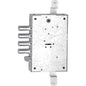 SERRATURA METALLO APPLICARE 608-01 ISEO DM M4 TRIPL+SCR IP.MM 28 E.MM 63 DX/SX (MOTTURA)