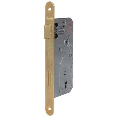 SERRATURA PATENT B.TONDO BRONZATO 040T BONAITI I.MM 90 F.MM 22 E.MM 45