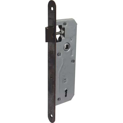 SERRATURA PATENT B.TONDO BRONZATO 040T BONAITI I.MM 90 F.MM 22 E.MM 35