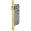 SERRATURA PATENT B.QUADRO OTTONATO 592 AGB I.MM 90 F.MM 22 E.MM 40