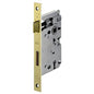 SERRATURA PATENT B.QUADRO OTTONATO 572 AGB I.MM 70 F.MM 20 E.MM 45 CF=PZ 2