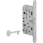 SERRATURA PATENT B.TONDO CROMO OPACO MEDIANA AGB I.MM 90 F.MM 18 E.MM 50