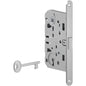 SERRATURA PATENT B.TONDO CROMO OPACO MEDIANA AGB I.MM 90 F.MM 18 E.MM 50