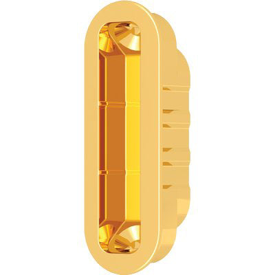 CONTROPIASTRA B.TONDO X PATENT MEDIANA AGB F.MM 22,8 OTTONATO