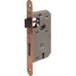 SERRATURA PATENT B.TONDO BRONZATO 042T BONAITI I.MM 70 F.MM 22 E.MM 35