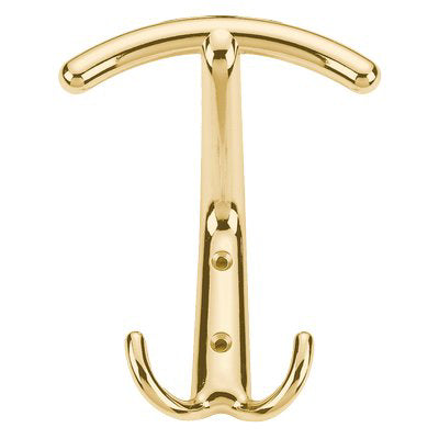 APPENDIABITI GIOVE ZAMA OTTONE LUCIDO MM 115X100 Immagine principale del prodotto