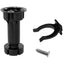 PIEDINO MOBILI REGOLABILE ABS ASTA TONDA D.MM 29 H.CM 10/13 +CLIP +VITE CF=PZ 4