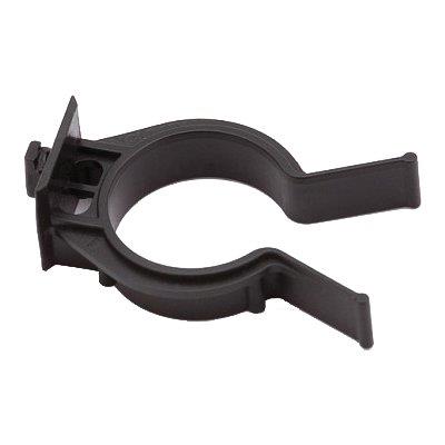 GANCIO PIEDINO MOBILI ABS NERO FISSAGGIO A ZOCCOLO MM 28