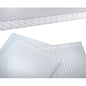 LASTRA ALVEOLARE POLICARBONATO TRASPARENTE CM 98X200 S.MM  6