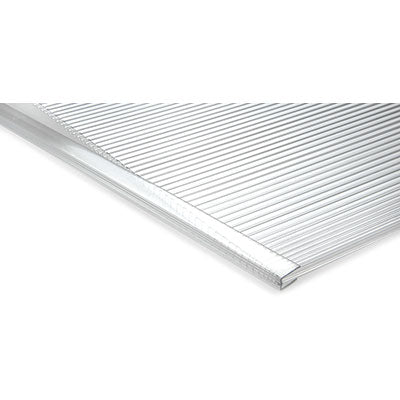 PROFILO TERMINALE U LASTRA ALVEOLARE POLICARBONATO TRASPARENTE H.CM 200 S.MM 10 Immagine principale del prodotto