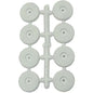 GOMMINO SOTTOSEDIA PRONTY BIANCO D.MM 25 + VITE CF=PZ 8