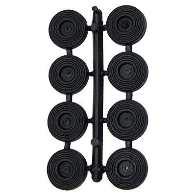 GOMMINO SOTTOSEDIA PRONTY NERO D.MM 25 + VITE CF=PZ 8 Immagine principale del prodotto