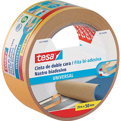 NASTRO BIADESIVO UNIVERSALE PAVIMENTI TESA MM 50 ML 25 Immagine principale del prodotto