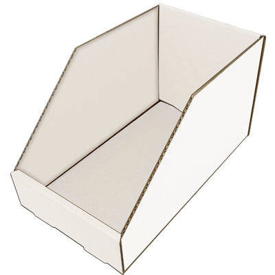 CONTENITORE BOCCA LUPO CARTONE BIANCO IDROREPELLENTE MM 200X350 H.MM 200