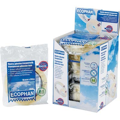 NASTRO ADESIVO TRASPARENTE CASA EXPO EUROCEL PPL MM 19 ML 66 CF=PZ 8