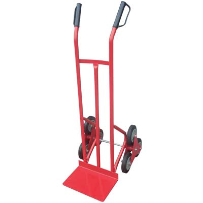 BRAVETTA CARRELLO PORTACASSE X GRADINI WORKIT RUOTE PIENE CM 113X49