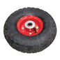 RUOTA PNEUMATICA X BRAVETTA MOZZO CENTRATO WORKIT 3,50X4" DISCO MET MOZZO MM 70 F.MM 20 + PFU