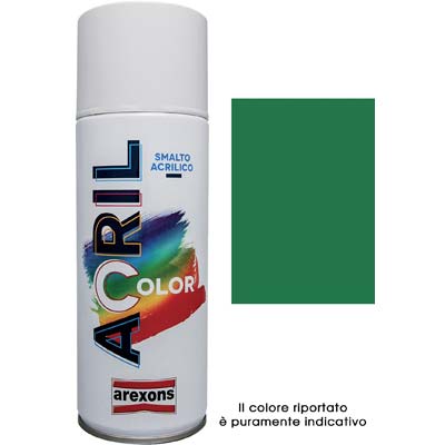 SMALTO SPRAY ACRIL COLOR AREXONS VERDE MENTA RAL 6029 ML 400 Immagine principale del prodotto