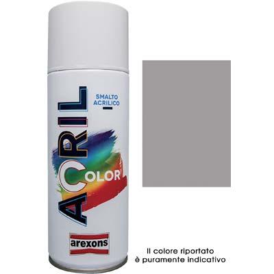 SMALTO SPRAY ACRIL COLOR AREXONS ALLUMINIO RAL 9006 ML 400 Immagine principale del prodotto