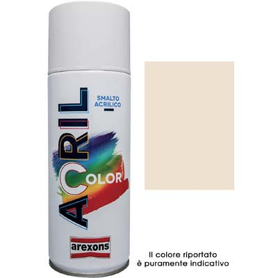 SMALTO SPRAY ACRIL COLOR AREXONS AVORIO RAL 1015 ML 400 Immagine principale del prodotto