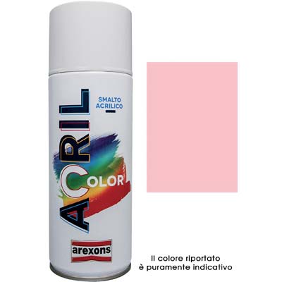 SMALTO SPRAY ACRIL COLOR AREXONS ROSA RAL 3015 ML 400 Immagine principale del prodotto