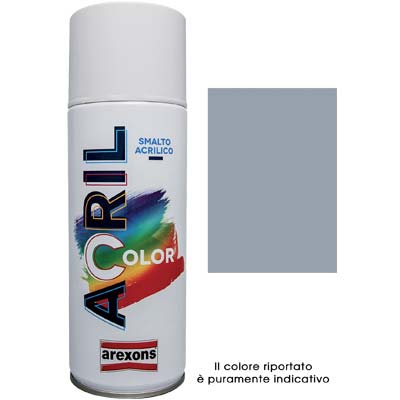 SMALTO SPRAY ACRIL COLOR AREXONS GRIGIO FINESTRA RAL 7040 ML 400