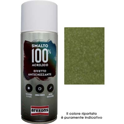 SMALTO SPRAY 100% ACRILICO ANTICHIZZANTE AREXONS BRONZO ML 400 Immagine principale del prodotto