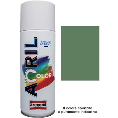 SMALTO SPRAY ACRIL COLOR AREXONS VERDE RESEDA RAL 6011 ML 400 Immagine principale del prodotto