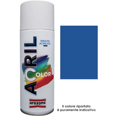 SMALTO SPRAY ACRIL COLOR AREXONS BLU GENZIANA RAL 5010 ML 400 Immagine principale del prodotto