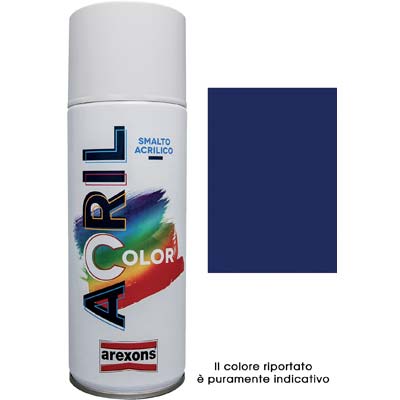 SMALTO SPRAY ACRIL COLOR AREXONS BLU COBALTO RAL 5013 ML 400 Immagine principale del prodotto