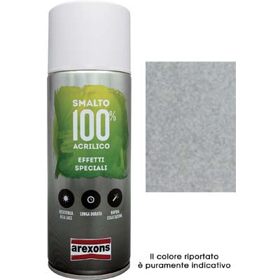 SMALTO SPRAY 100% ACRILICO DIAMANTATO AREXONS GRIGIO ML 400 Immagine principale del prodotto