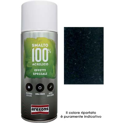 SMALTO SPRAY 100% ACRILICO DIAMANTATO AREXONS NERO ML 400 Immagine principale del prodotto