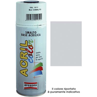 SMALTO SPRAY ACRIL COLOR AREXONS GRIGIO CHIARO RAL 7035 ML 400 Immagine principale del prodotto