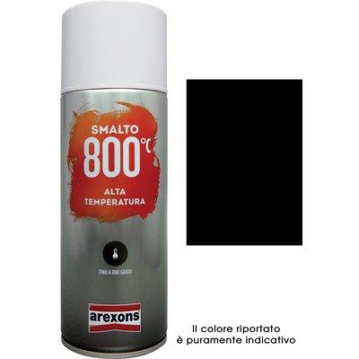 SMALTO SPRAY 100% ACRILICO ALTE TEMPERAT AREXONS NERO ML 400 Immagine principale del prodotto