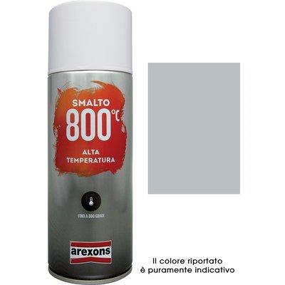 SMALTO SPRAY 100% ACRILICO ALTE TEMPERAT AREXONS ALLUMINIO ML 400 Immagine principale del prodotto