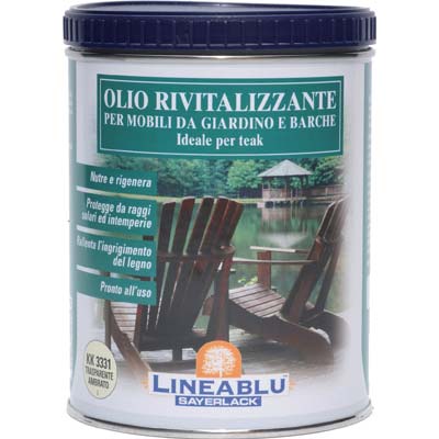 OLIO RIVITALIZZANTE MOBILI LINEABLU SAYERLACK KK3331 TRASPARENTE AMBRATO ML 750