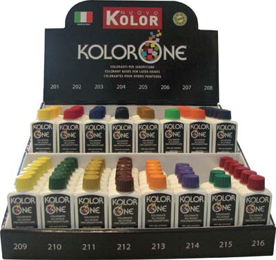 ESPOSITORE VUOTO COLORANTE KOLORONE 16 POSTI Immagine principale del prodotto