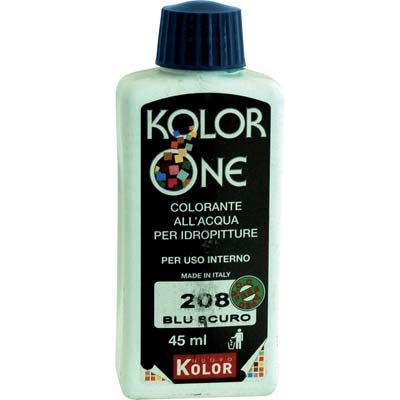 COLORANTE ACQUA KOLORONE 208 BLU SCURO ML 45 Immagine principale del prodotto