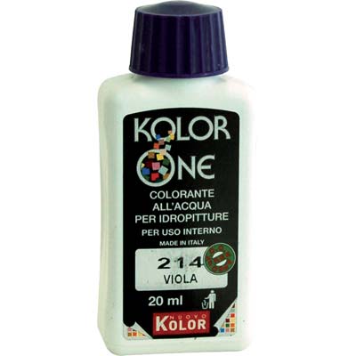 COLORANTE ACQUA KOLORONE 214 VIOLA ML 20 Immagine principale del prodotto